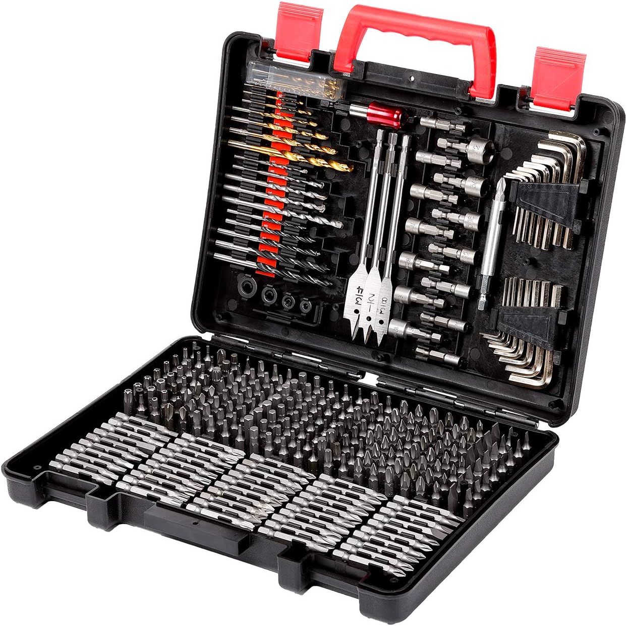 Drilling and Driving Accessory Kit (KingTool 318-Pieces Screwdriver and Drill Bit Set)