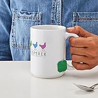 Vista 6 de CafePress Chicken Whisperer - Taza grande de cerámica (15.0 fl oz)