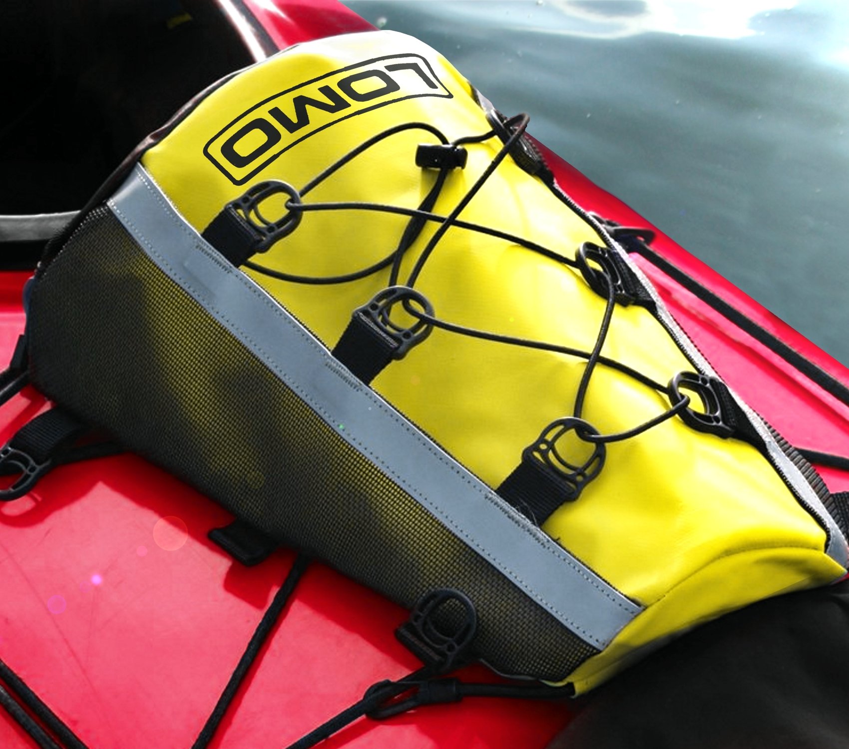 Lomo Bolsa de cubierta delantera para kayak