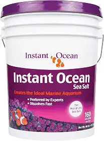 Instant Ocean Sal marinho para aquários marinhos, sem nitrato e fosfato
