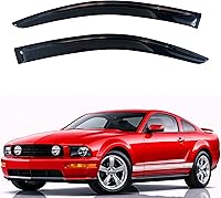 Vista 66 de KPY Moldura deflectora de viento con protección contra la lluvia compatible con GMC Terrain 2018-2023, 4 unidades, para ventana lateral, autoadhesiva