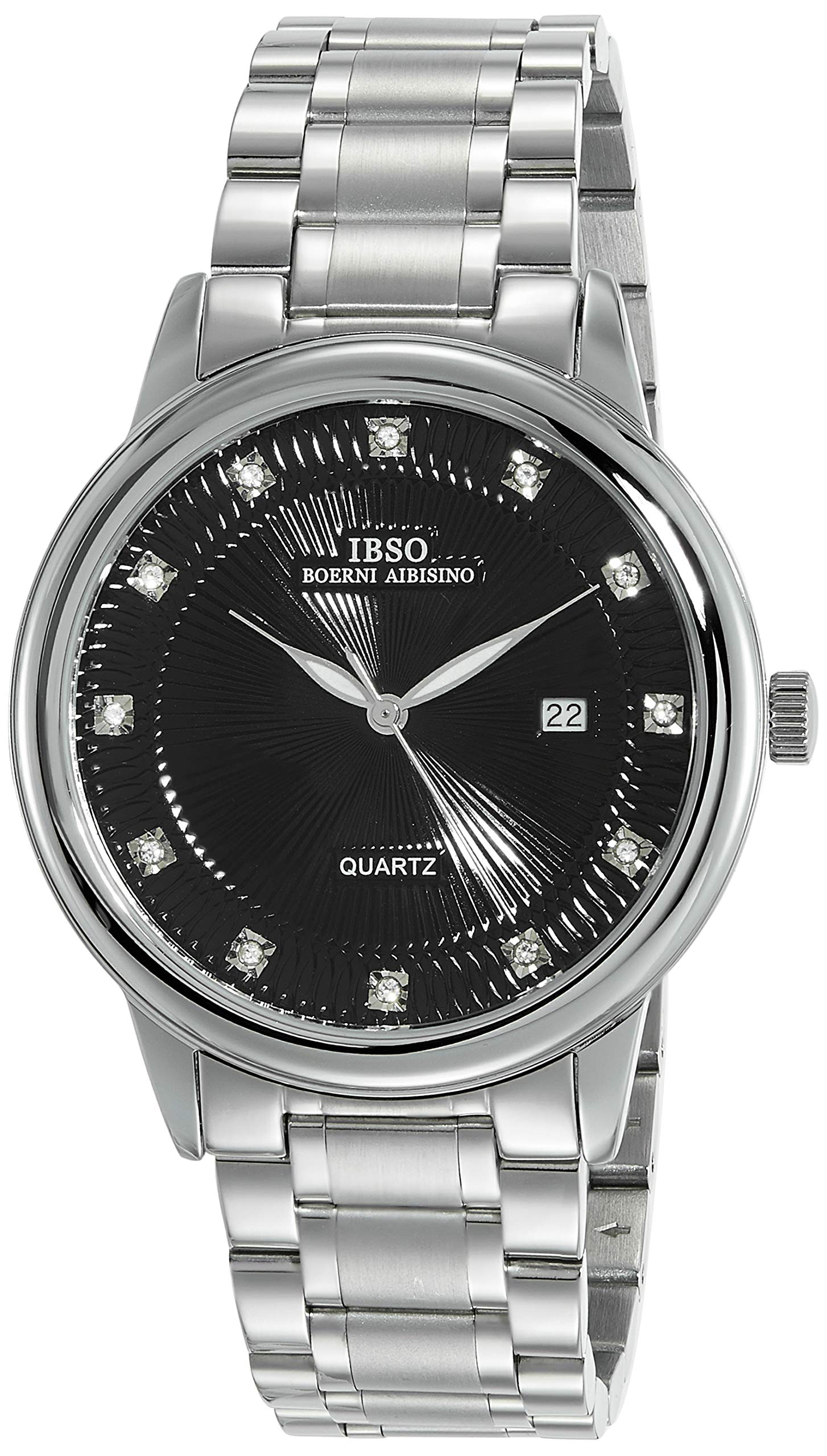IBSO Analog Black Dial Mens Watch - S8220gbk, Silver (B07G1TY4F3) Amazon Price History, Amazon Price Tracker