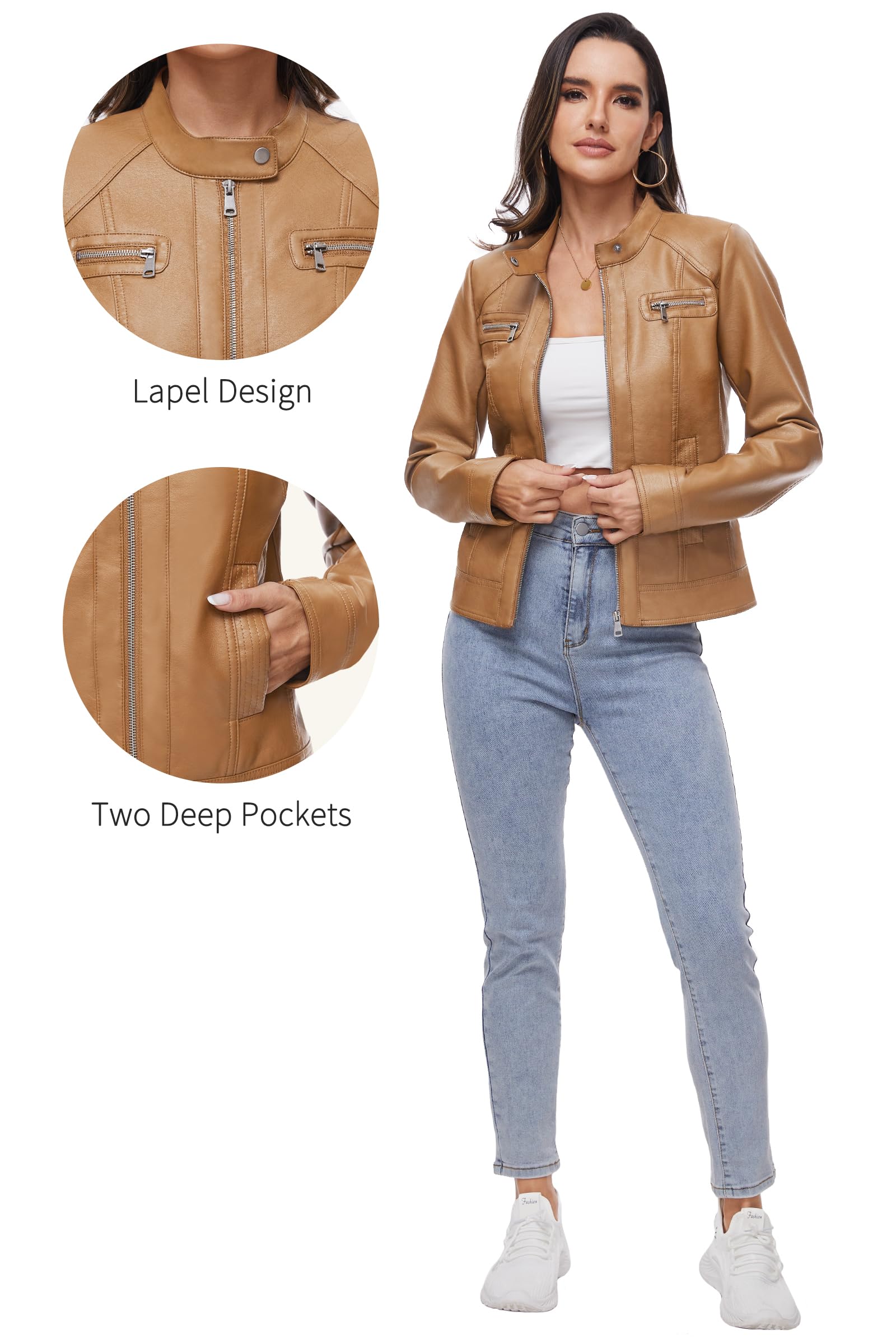 Fahsyee Trench Coat Classico Donna