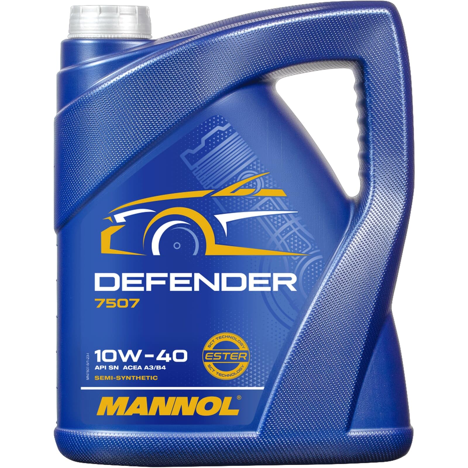 Hausmarke 2x MN7507-5 Motoröl (5 L) | 5L MN7507-5 Mannol Motoröl Defender, Mannol 7507 Defender 10W-40
