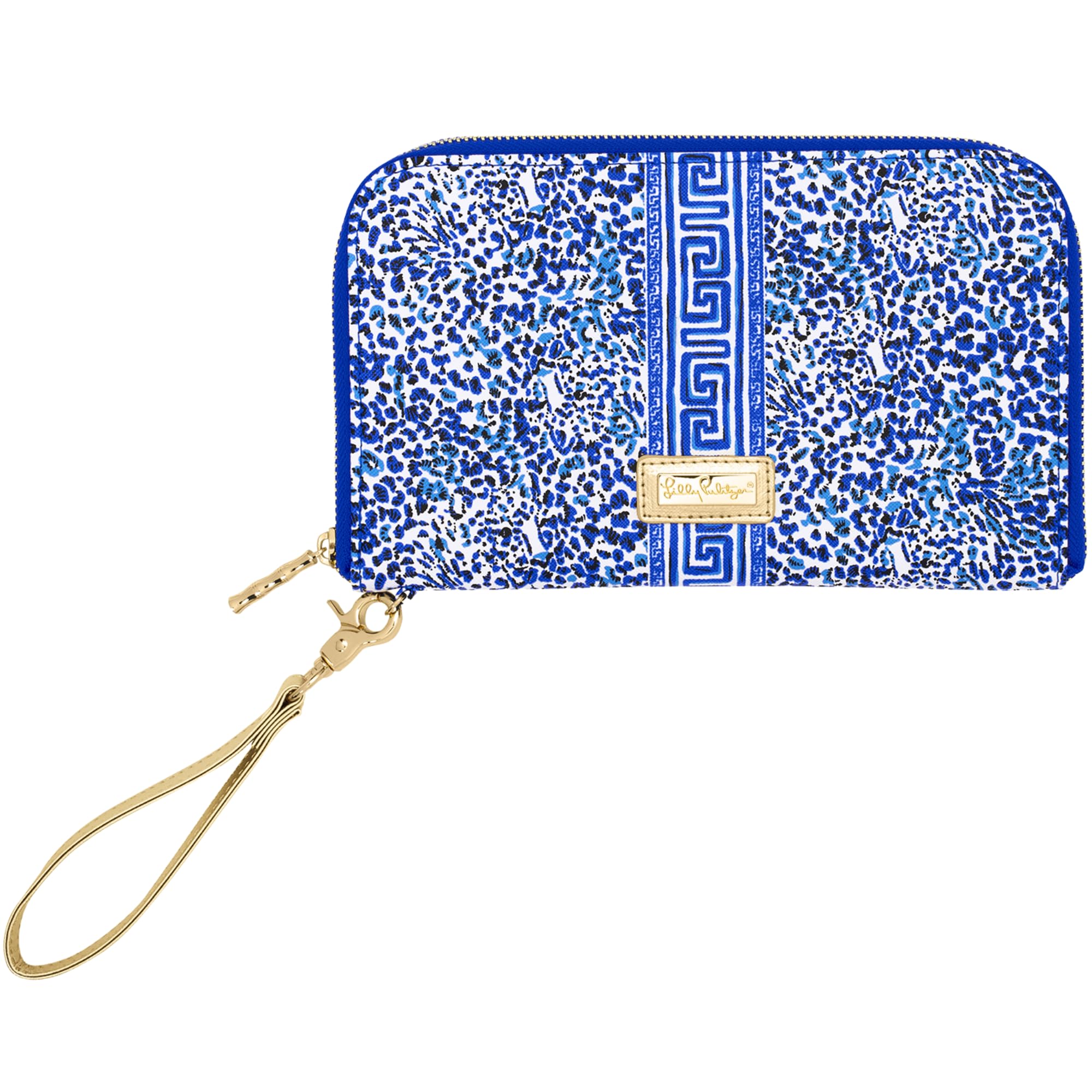 Lilly Pulitzer Cartera de viaje para pasaporte, cartera de cuero vegano para mujer, organizador de documentos de viaje, Twisted Up, Soporte para pasaporte
