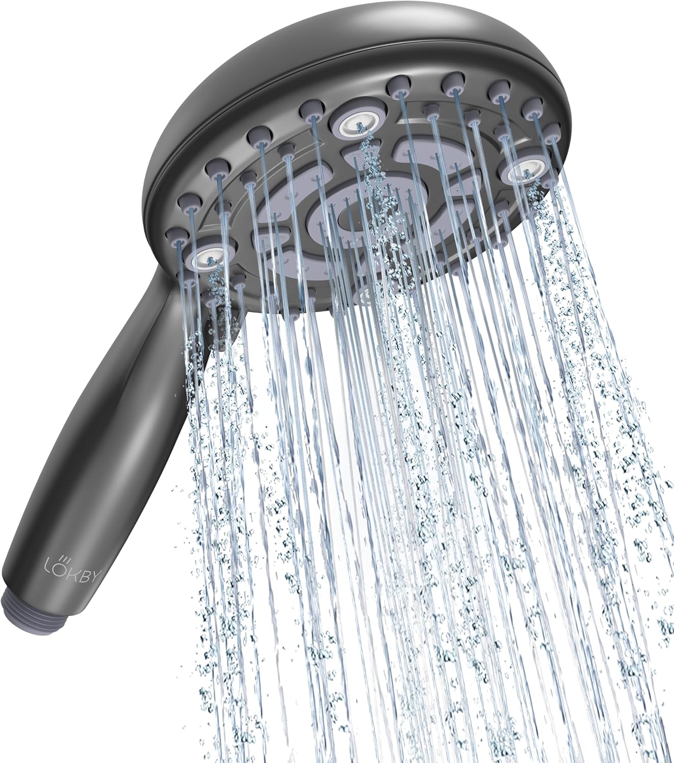 Lokby 6 Settings Shower Head High Pressure Water Saving System 28