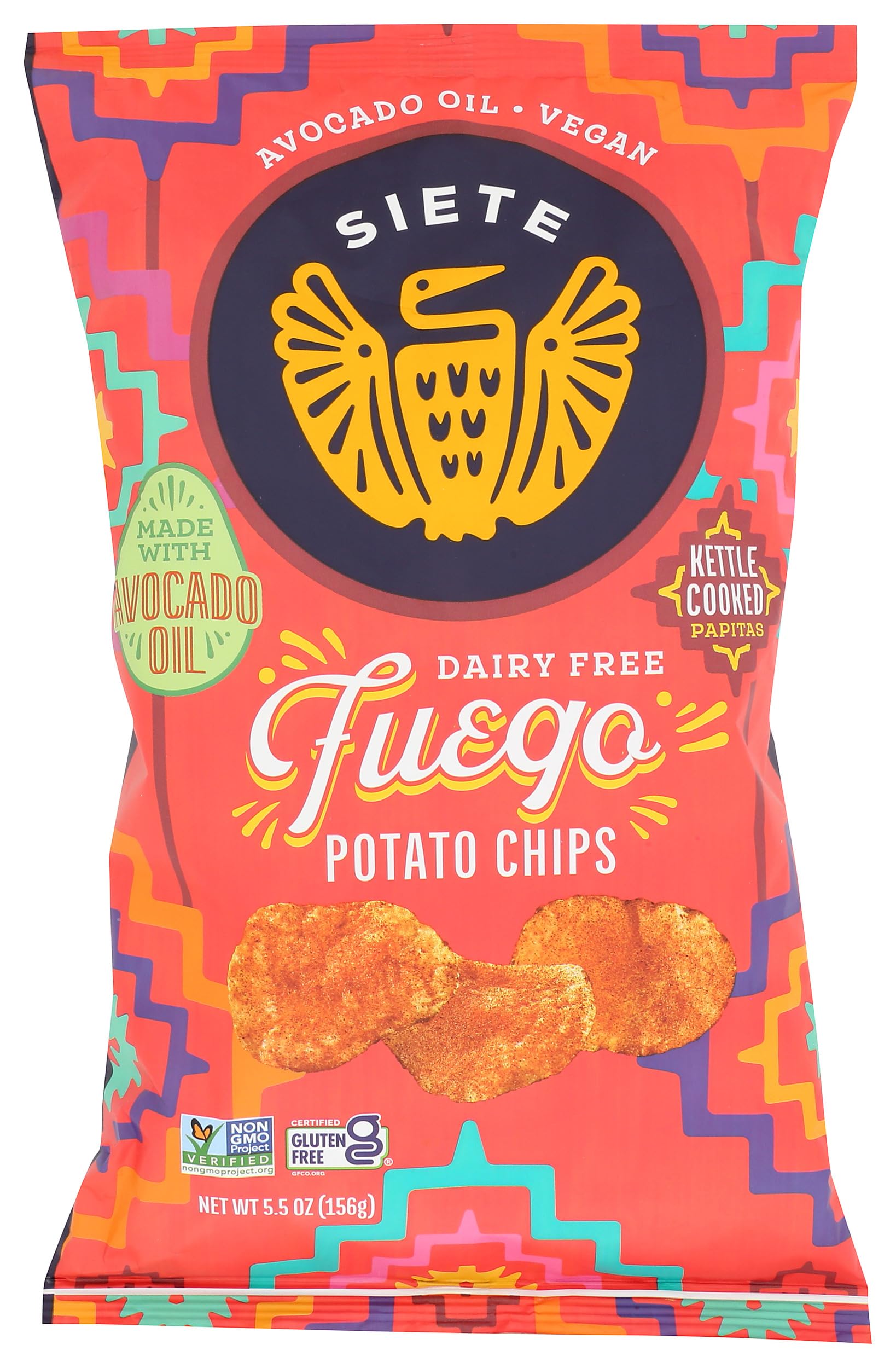 Kettle Cooked Potato Chips Fuego - 5.5 oz.