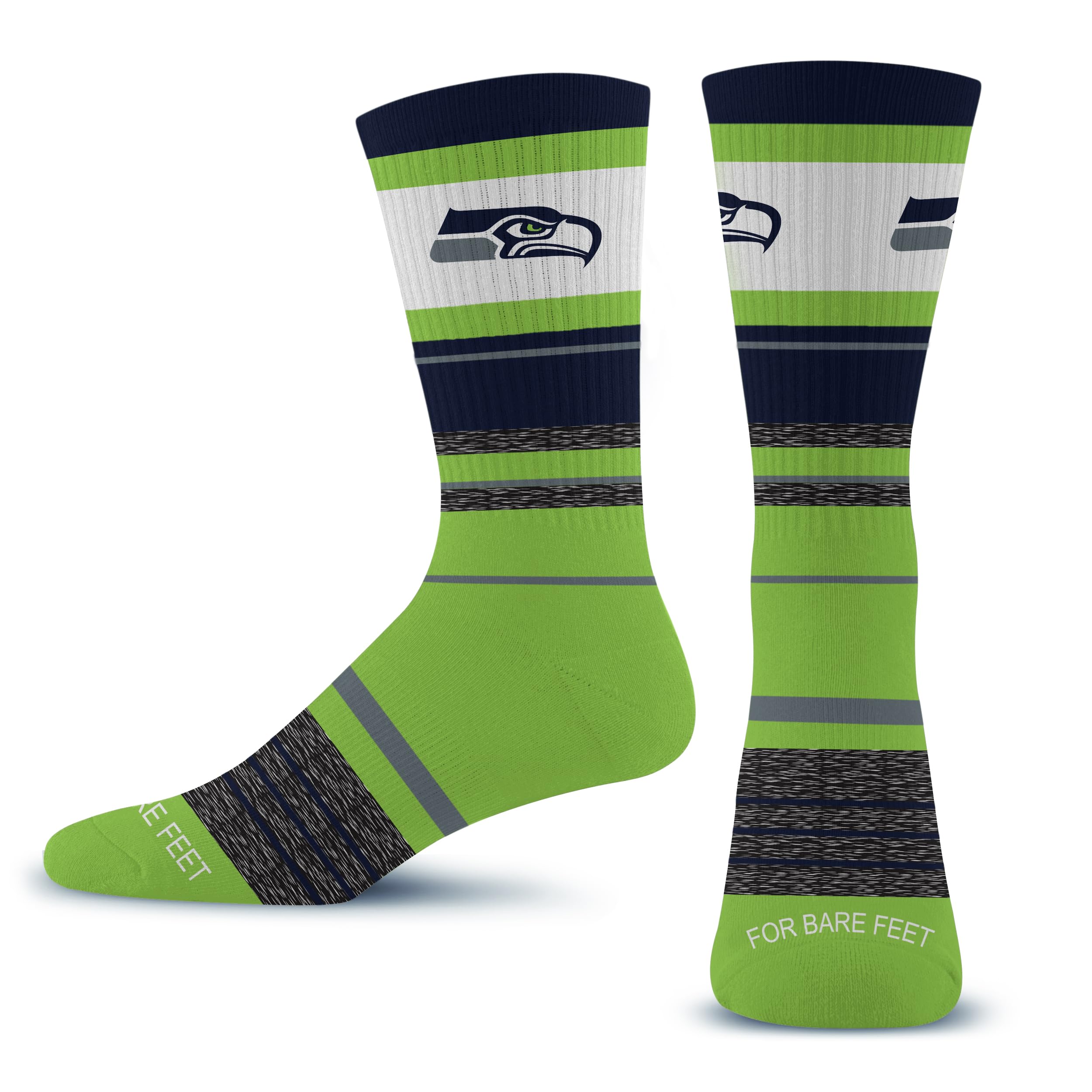 For Bare FeetNFL Friday Dress Crew Sock