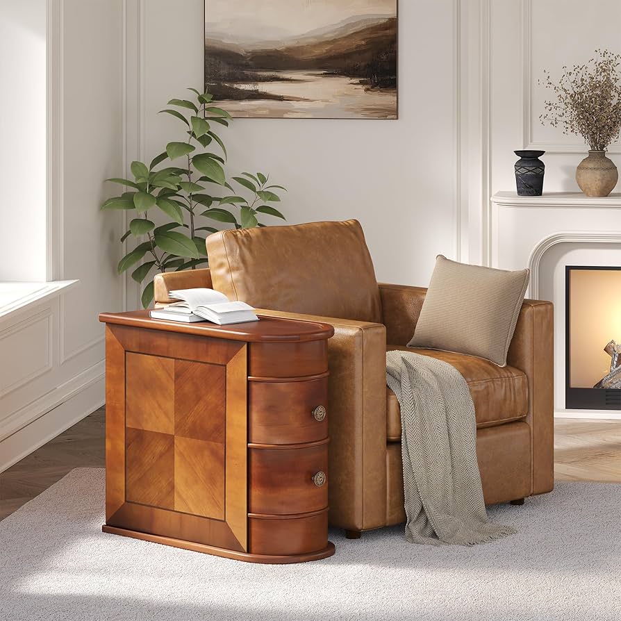 Amazon.com: LITTLE TREE End Table Set of 2, No Assembly