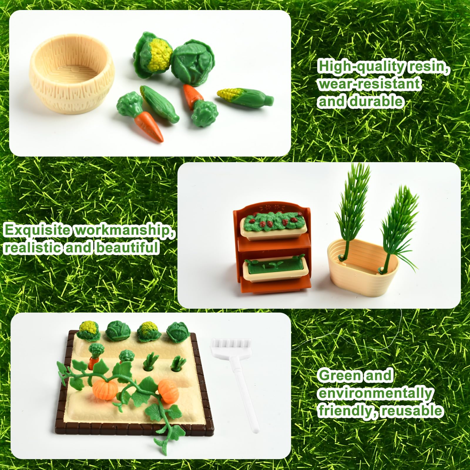 Bunblic Accessoires de Jardin Féerique Ornements de Micro-Paysage Kit Bricolage Déco Arbres Modèles 24 Pcs Bunblic Accessoires de Jardin Féerique Ornements de Micro-Paysage Kit Bricolage Déco Arbres Modèles 24 Pcs