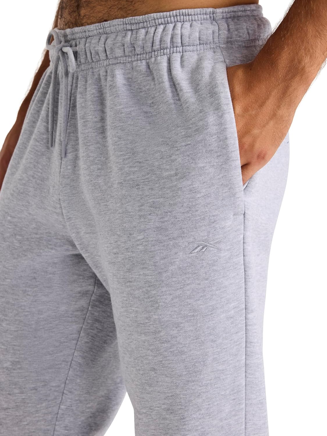 Reebok Mens Fleece Pant, Standard Fit, 30” Inseam, Midweight Cotton-Poly Fabric - Image 4