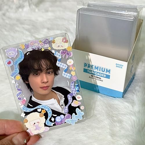 Miniatura 3 de Mandu Deco Toploaders para tarjetas fotográficas Kpop Album, 2.5 x 3.5 pulgadas (paquete de 25)