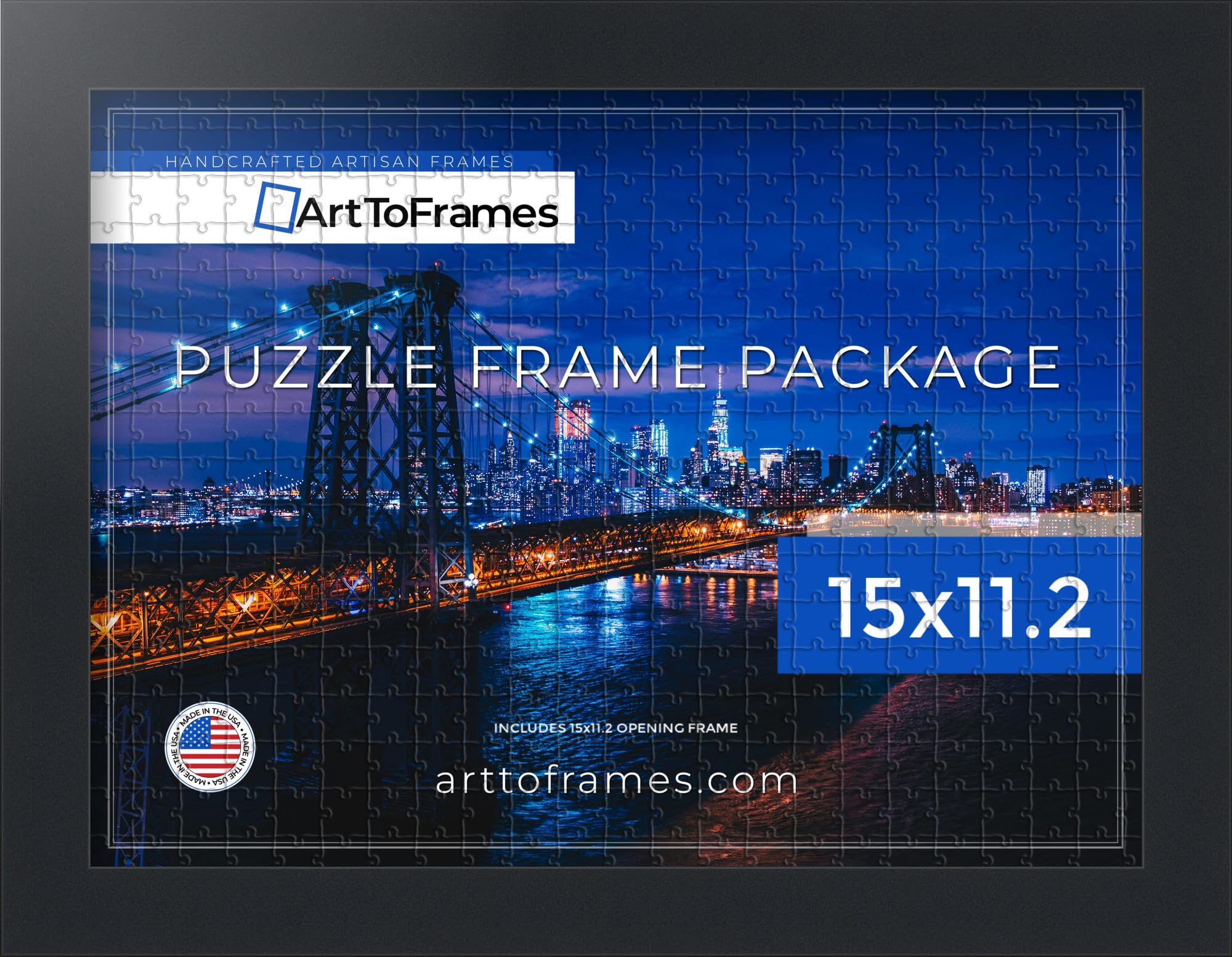 Amazon.com - ArtToFrames 15x11.2 INCH/28.5x38 CM Black Frame for
