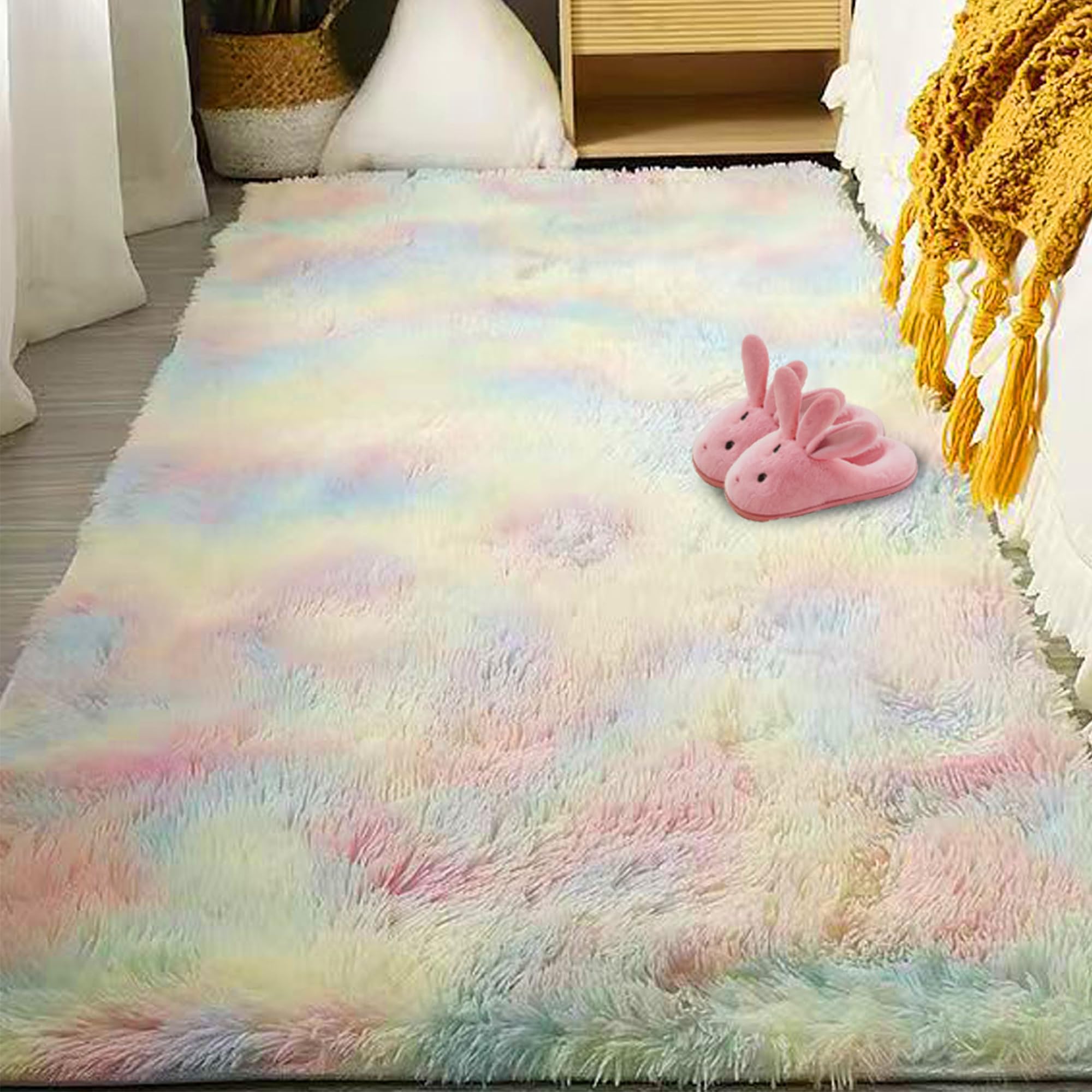 Tapis de chambre grande taille lavable 300x400 grand tapis salon doux