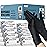 akgk Black Nitrile Disposable Gloves, 1000 PCS Exam Gloves, 4 Mil Medium, Food Safe, Cleaning Gloves, Latex & Powder-Free(Case of 1000, 10 Boxes of 100)