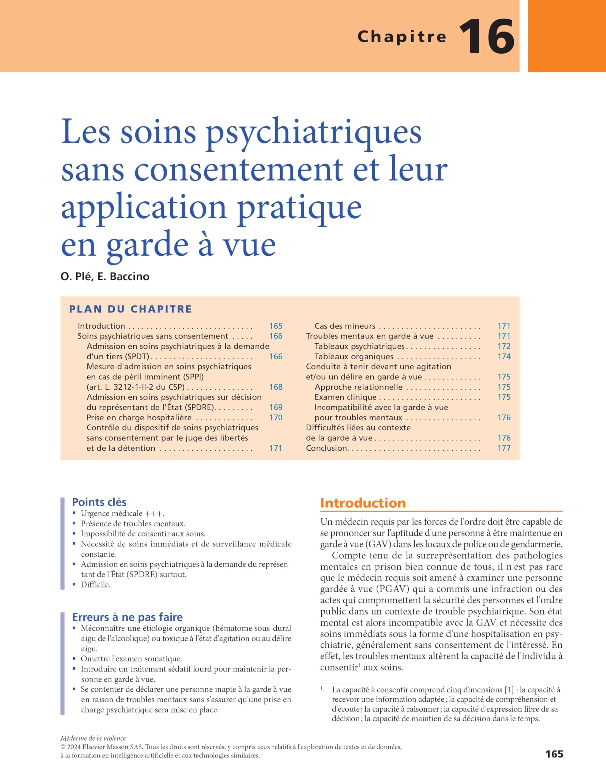 Médecine de la violence pour le praticien