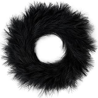 Sggvecsy Pampas Grass Wreath 26’’ Faux Pampas Wreath for All Seasons Art...