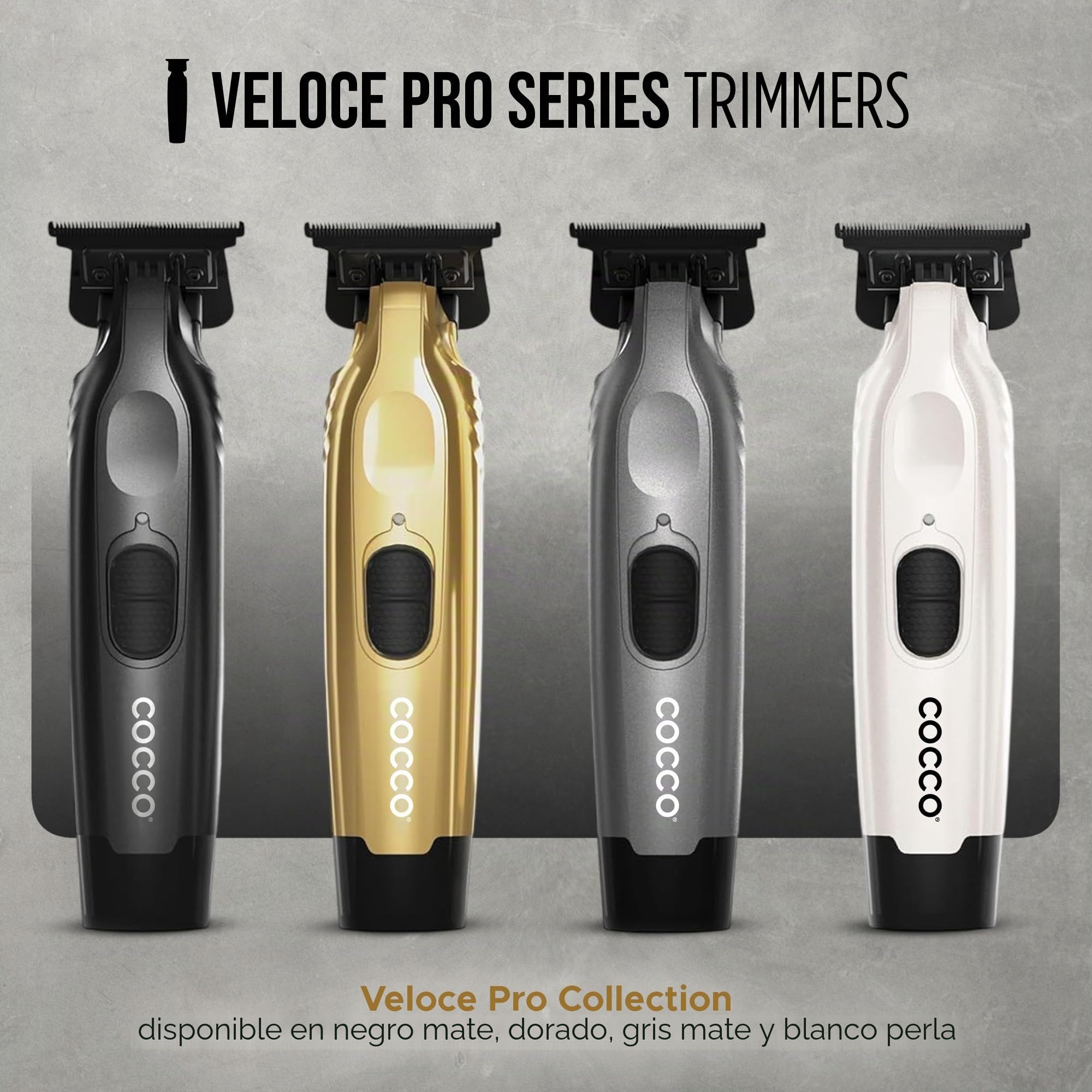 Cocco Veloce Pro Trimmer Pearl White - recortadora de acabado