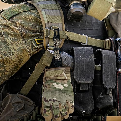 Miniatura 4 de MELOTOUGH Soporte táctico para guantes de trabajo para mochila táctica, cinturón de herramientas