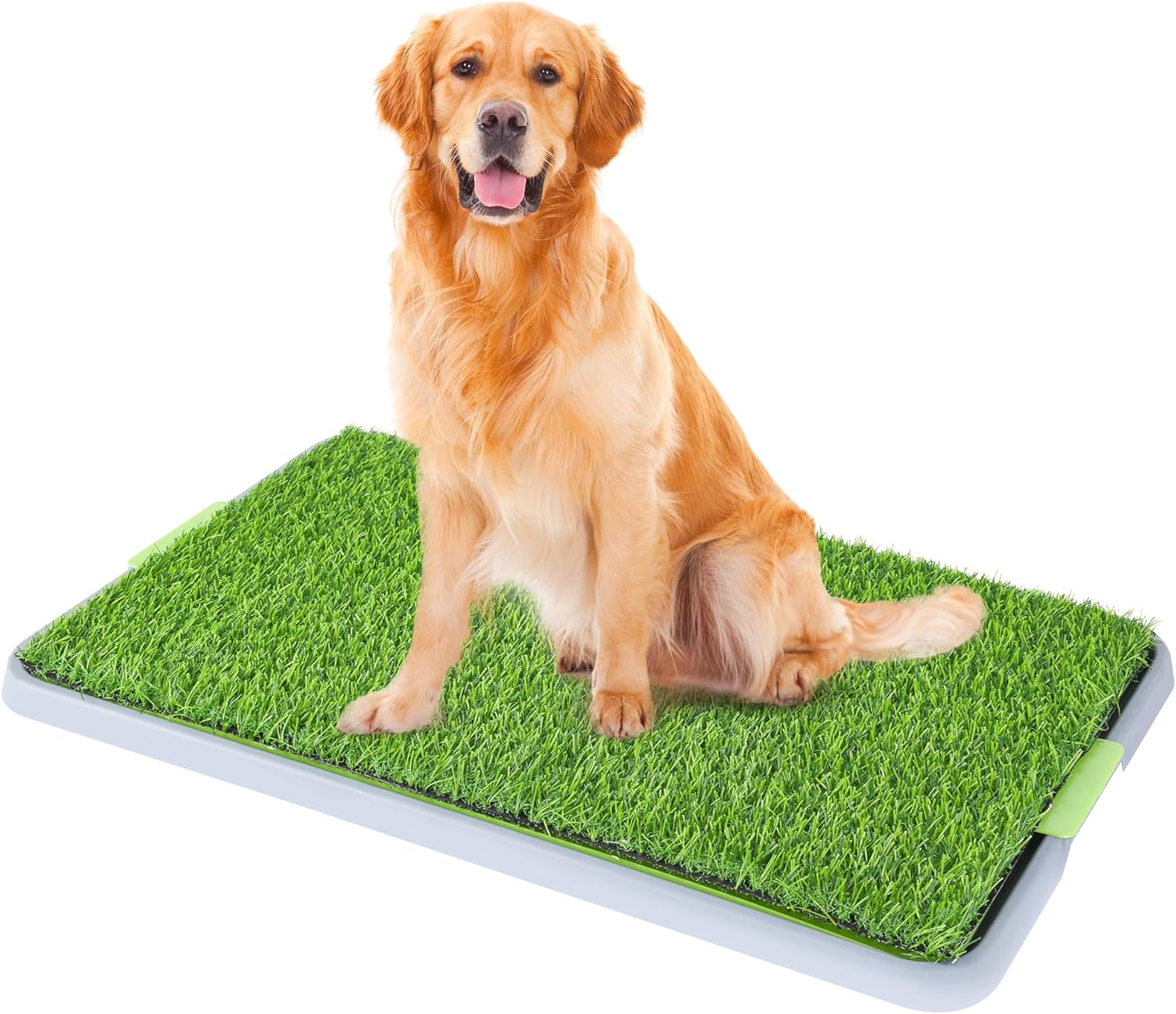 Grass Pad for Dogs,Reusable Dog Grass Pad with Tray,Dog