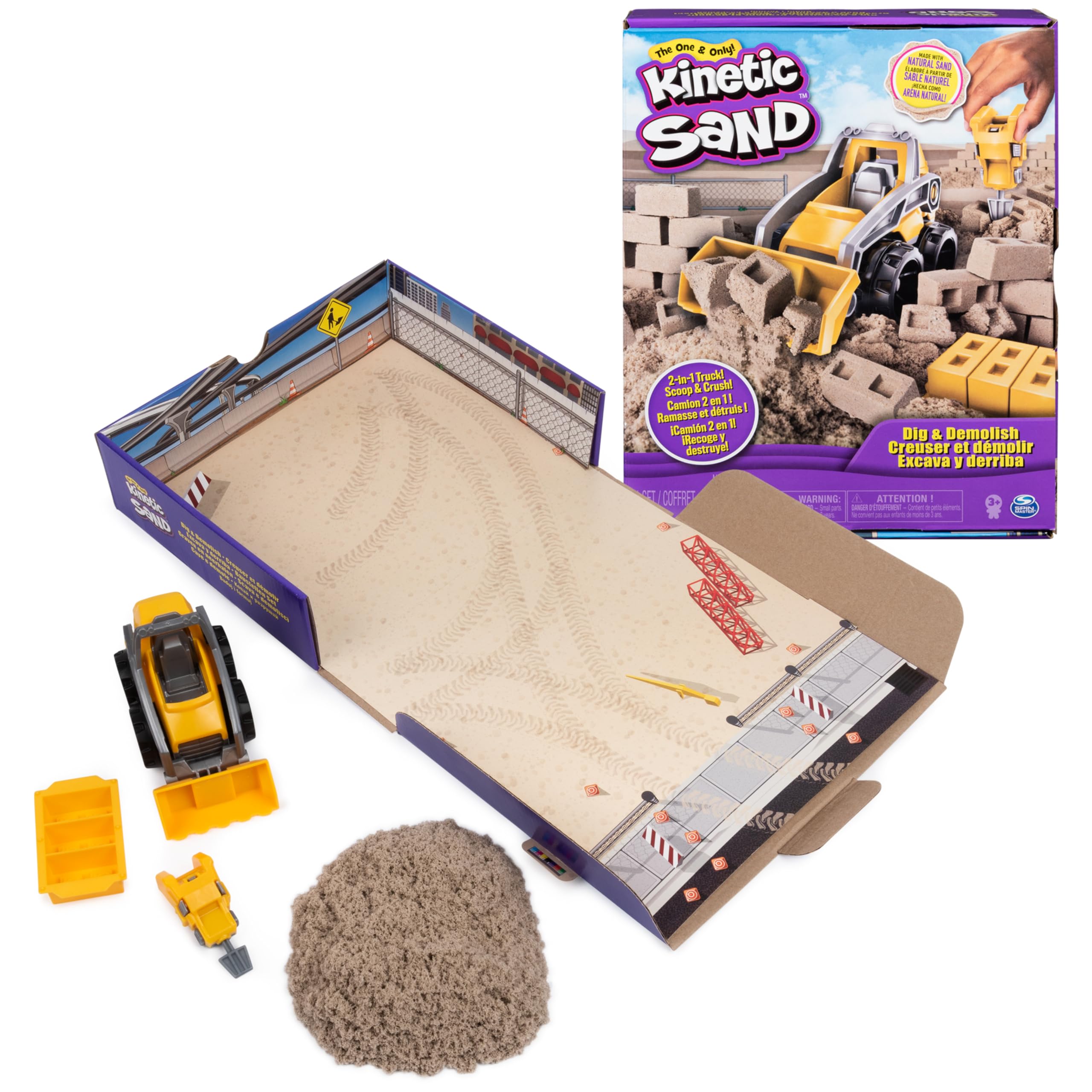 Kinetic SandDig & Demolish Set (6044178)