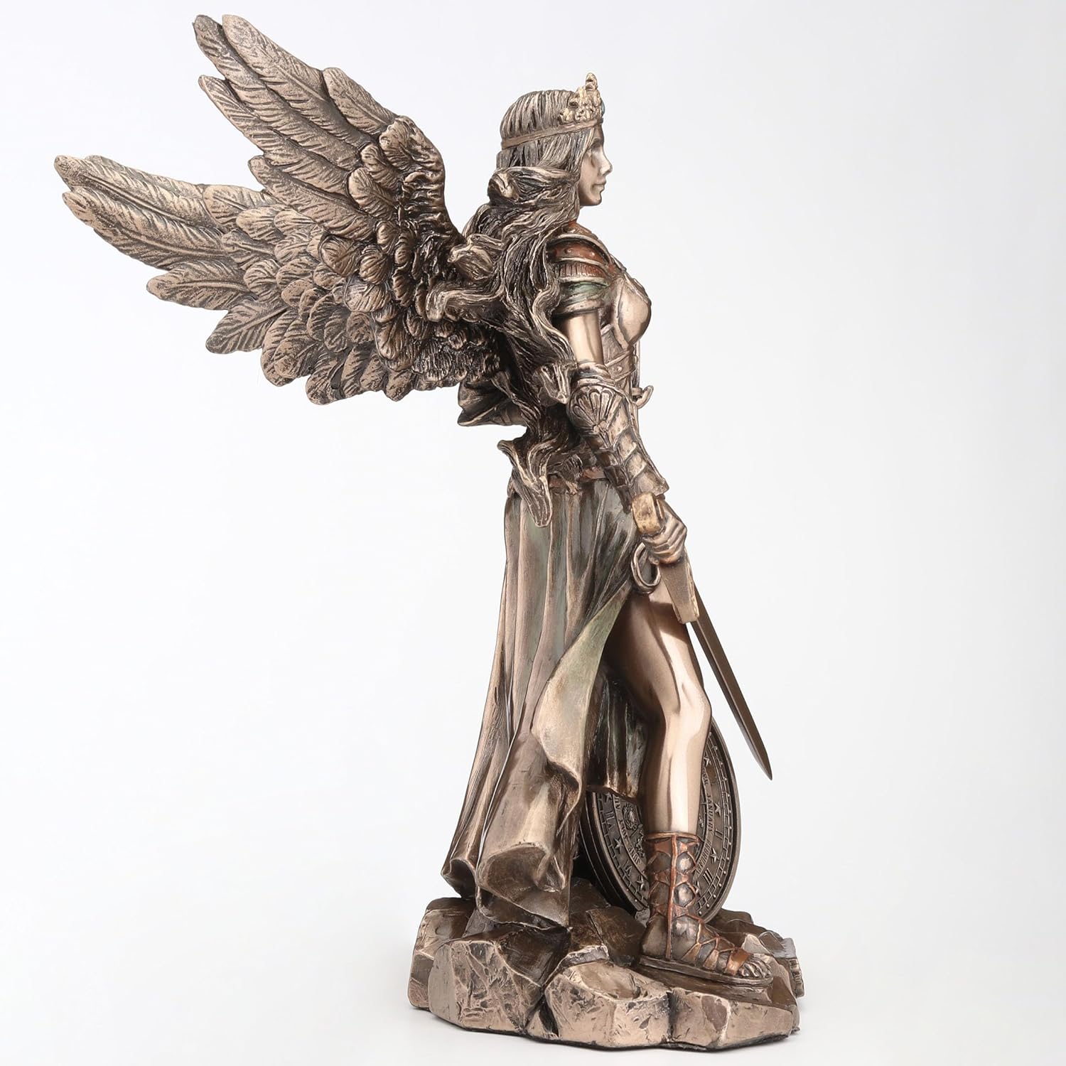 Veronese Design 8 1/2 Inch Nemesis The Greek Goddess of Retribution Cold Cast Resin Bronze Finish Sculpture