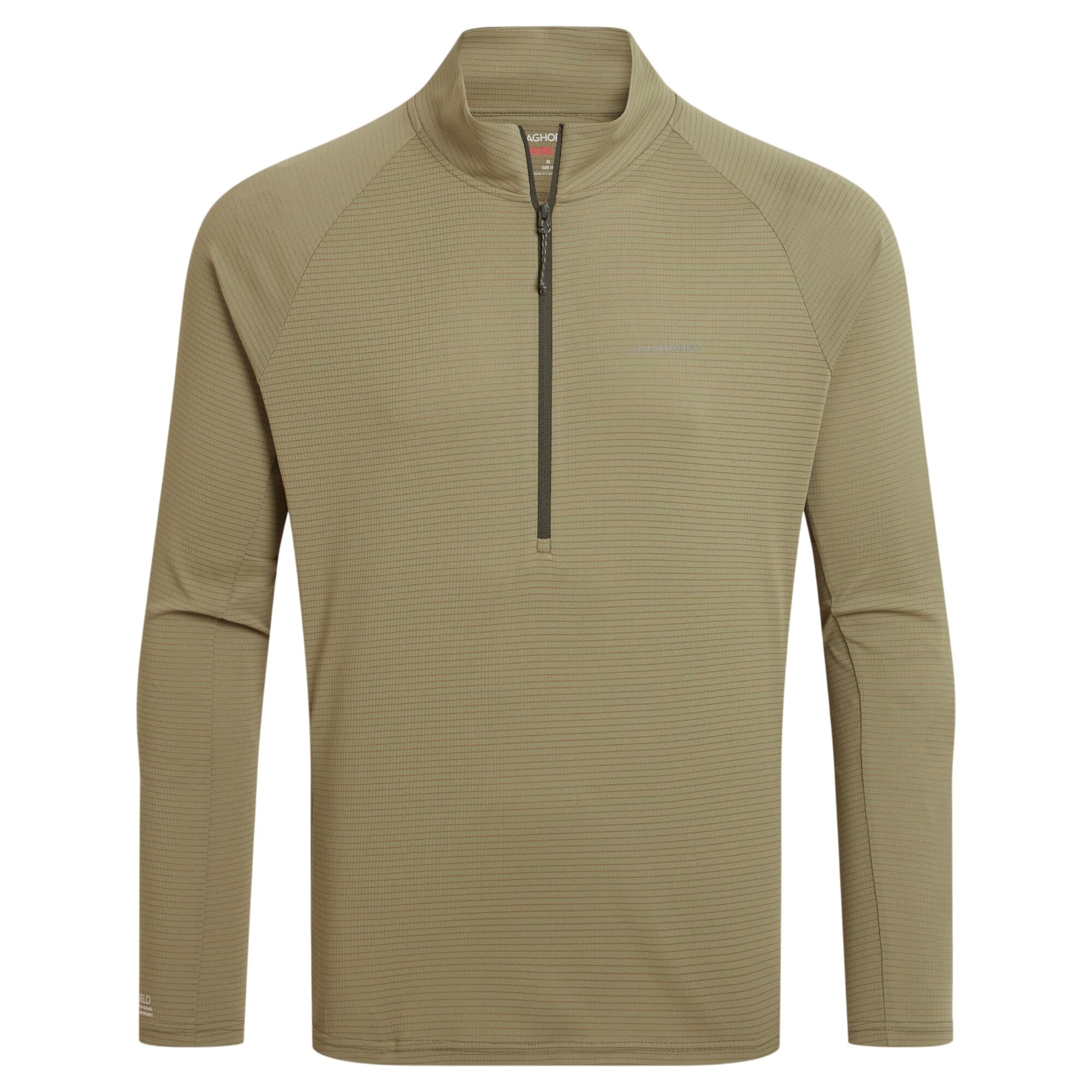 Craghoppers Men's Cardamom Nosilife Solarshield+ Half Zip Fleece - Cardamon - M