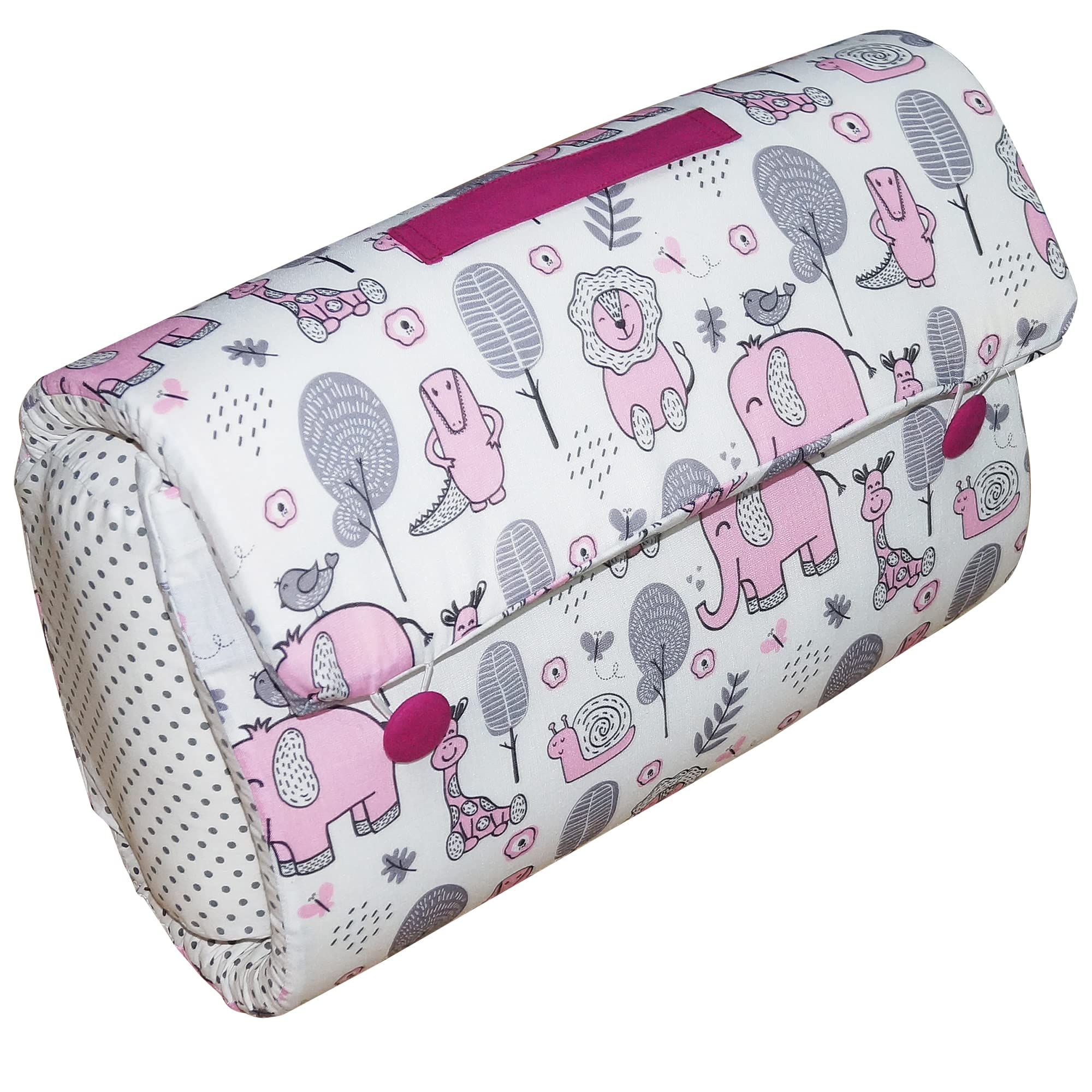 Oscar Home Baby Bedding Set/Bed in a Bag, Travel Time Foldable Sleeping Bag for Babies and Toddlers, Design Elephant - Image 2 thumbnail