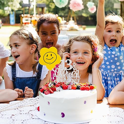 Miniatura 7 de Ephlyn 1 paquete de 13 decoraciones oficiales para tartas de adolescentes con purpurina número 13 13 decoraciones para tartas de cumpleaños de 13