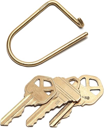 Miniatura 2 de Craighill Wilson Keyring - 2 Carabiner Keychain Clip, Modern Minimalist Keyring for Car Keys & Everyday Carry, Heavy Duty, Lightweight, D Ring Shape