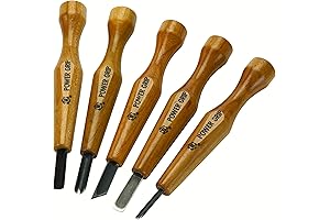 Flexcut 5-Piece Power Grip Carving Set
