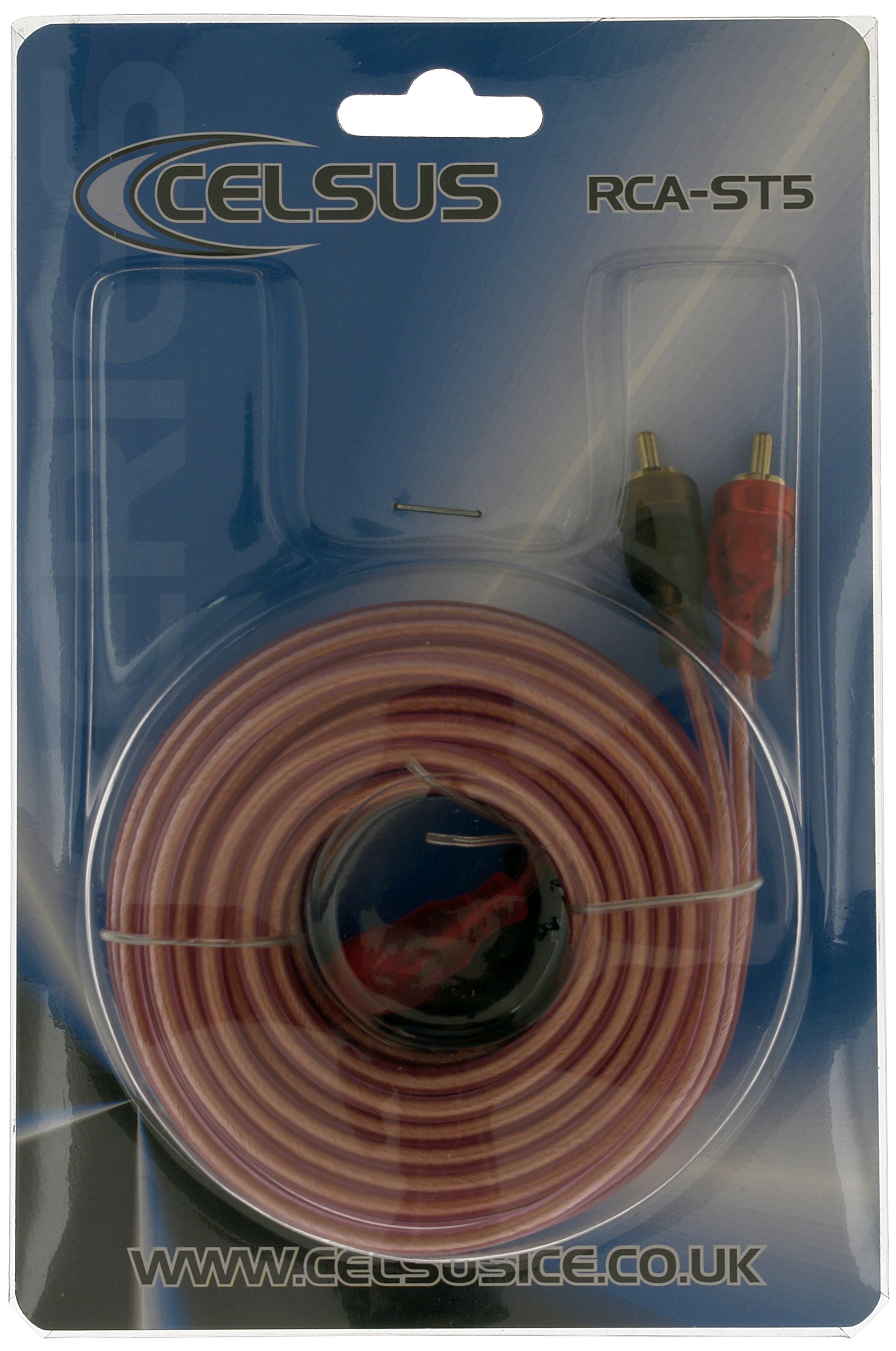 Celsus RCA-ST5 5m Phono Cable Connect ST