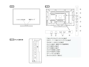 32V型 液晶テレビ LE-32HDD200 ハイビジョン USBHDD録画対応 Amazon | EAST 32V型ダブルチューナー搭載ハイビジョン液晶