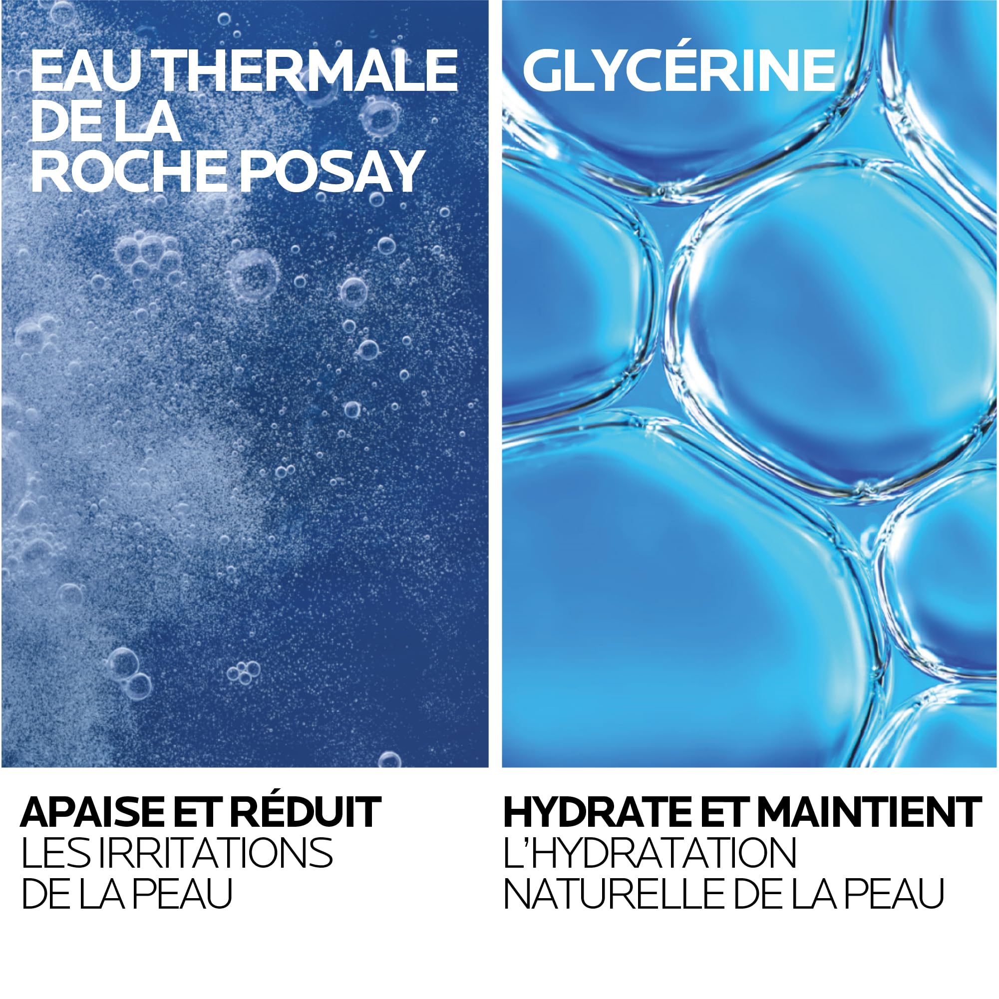 La Roche-Posay, Toleriane Mousse d'Eau Micellaire Nettoyante et Démaquillante, Élimination des Impuretés en Douceur, Enrichie en Glycérine, Idéale pour les Peaux Sensibles, 150 ml