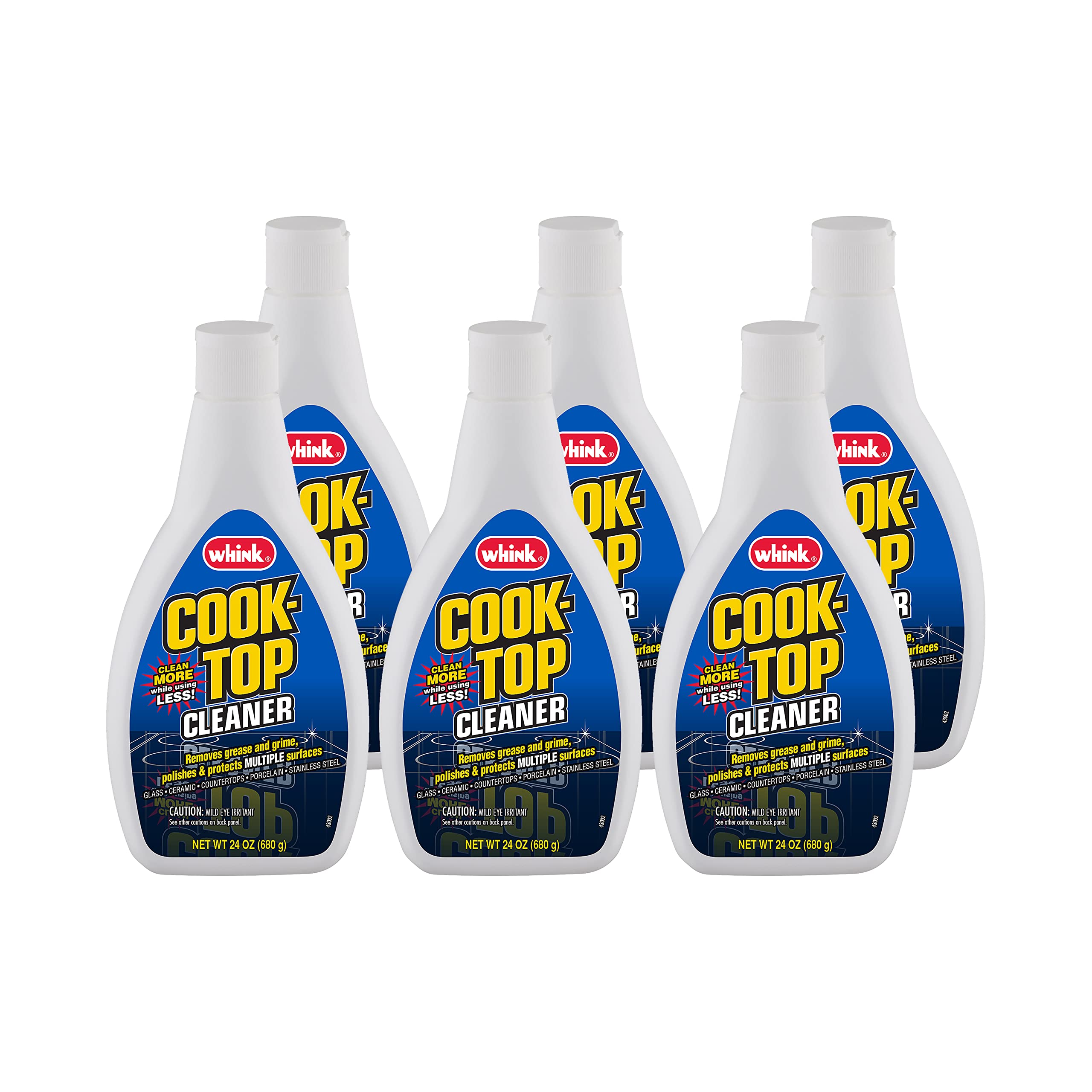 Whink 33261-6PK Cook Top Cleaner, 24 oz, 6 Pack