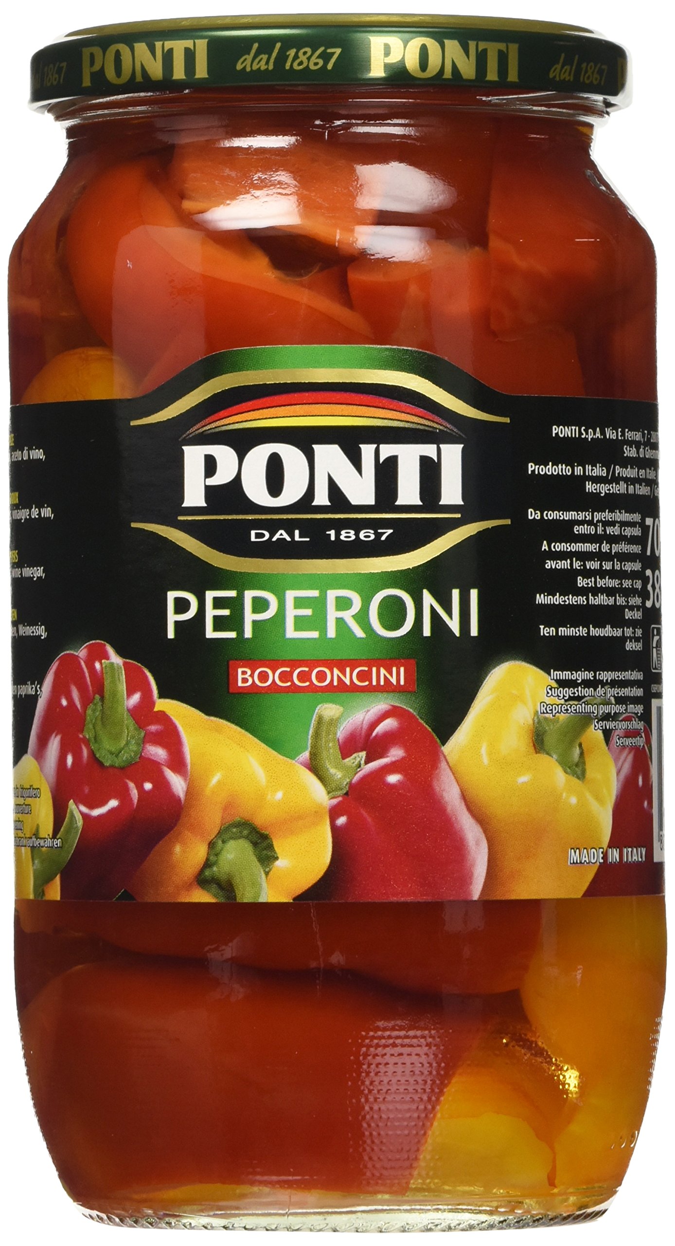 Ponti Peperoni Bocconcini, T6 - 6 Vasi da 700 gr