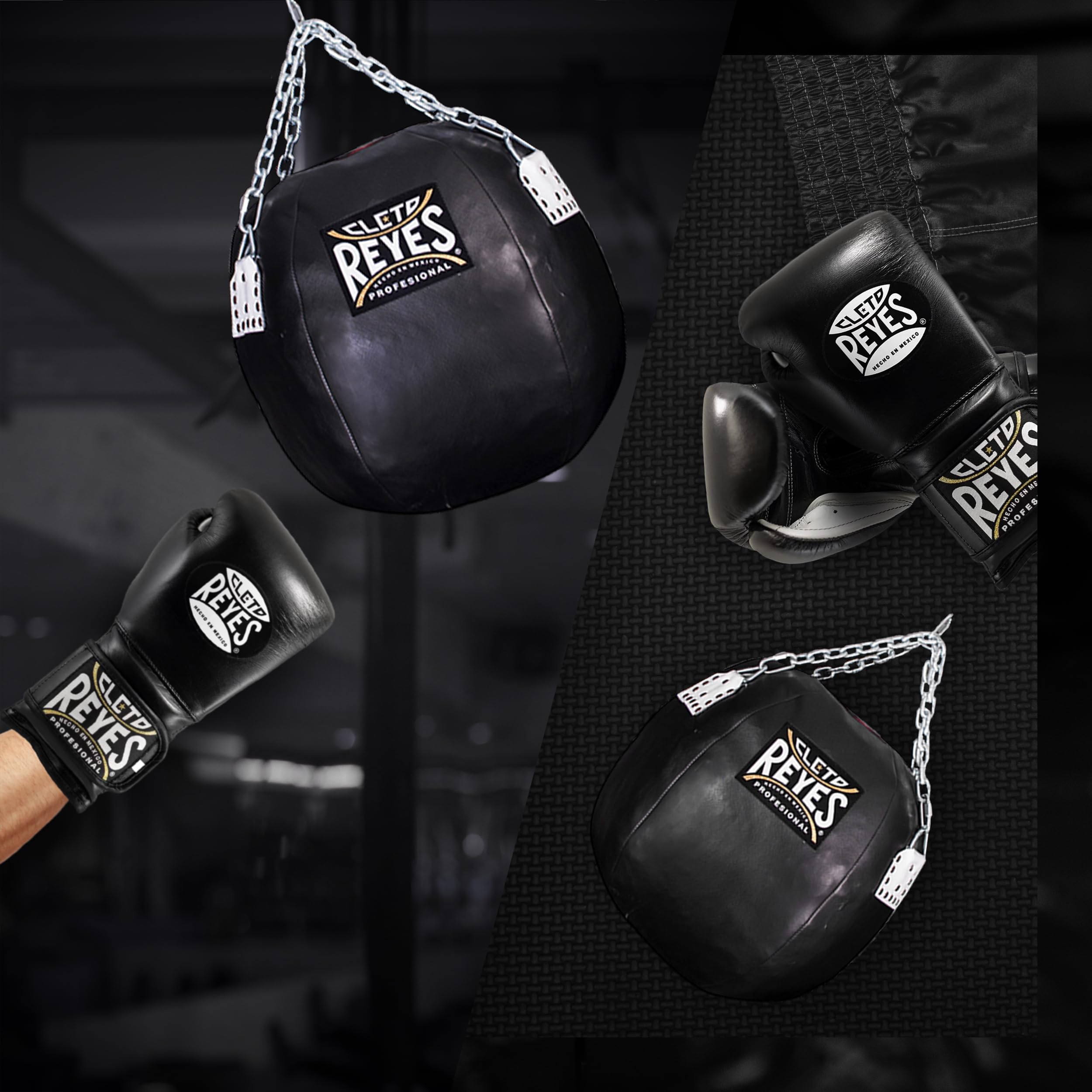 CLETO REYES Round Punching Heavy Bag for Adults Boxing
