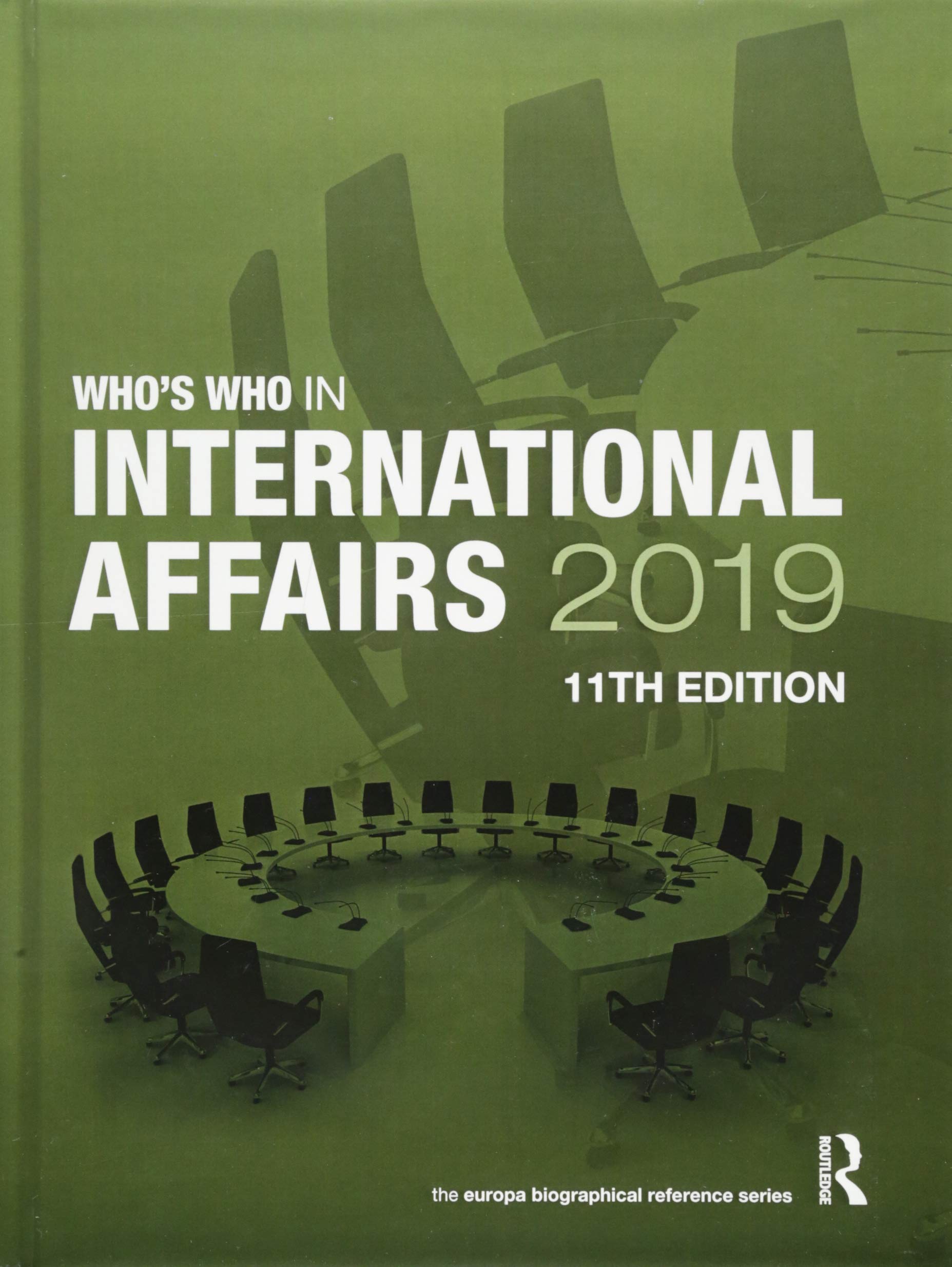 Who's Who in International Affairs 2019 : l'annuaire biographique de référence en format papier