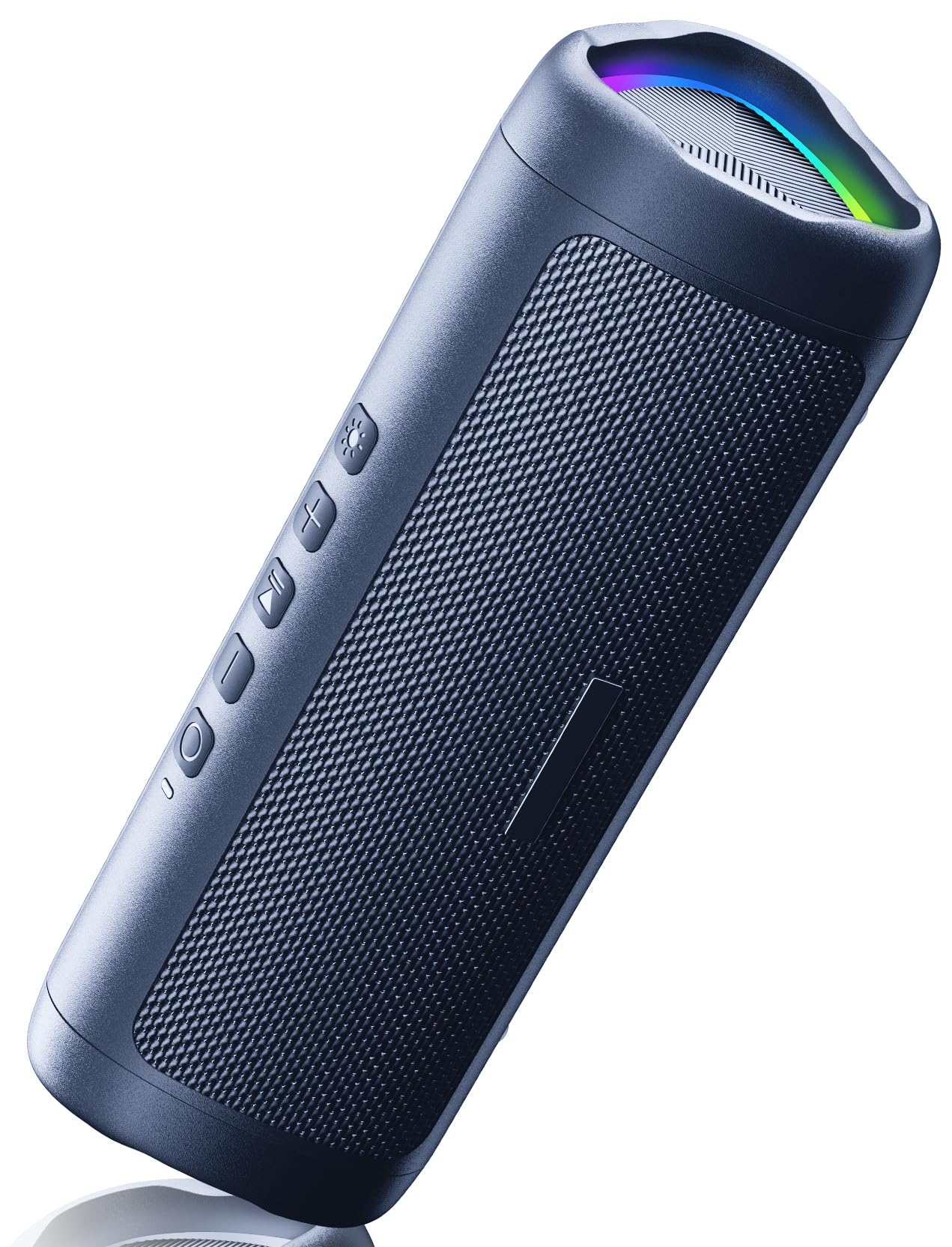 Bluetooth Speaker, 20W HD Sound, Portable Wireless, IPX5 Waterproof, Up to 24H Playtime, TWS, for Home/Party/Outdoor/Camping/Beach Essentials, Birthday Gift for Fathers Day Men Dad Husband (Navy)
