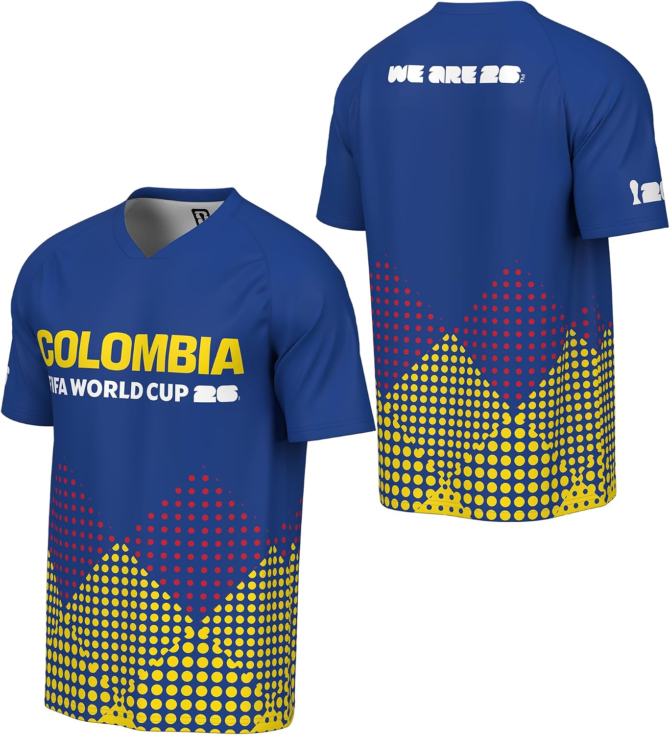 Outerstuff FIFA World Cup 2026 Kids Short Sleeve Sublimated Soccer Fashion Top