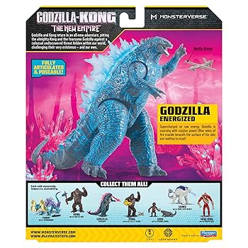 GXK 6'' ENERGIZED GODZILLA(35200XEU8) : Amazon.sg: Toys
