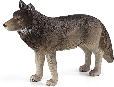 MOJO Timber Wolf Standing Toy Figure
