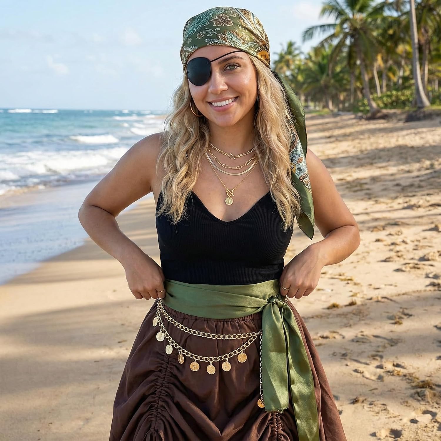 Pirate Accessories for Women Captain Pirate Costume