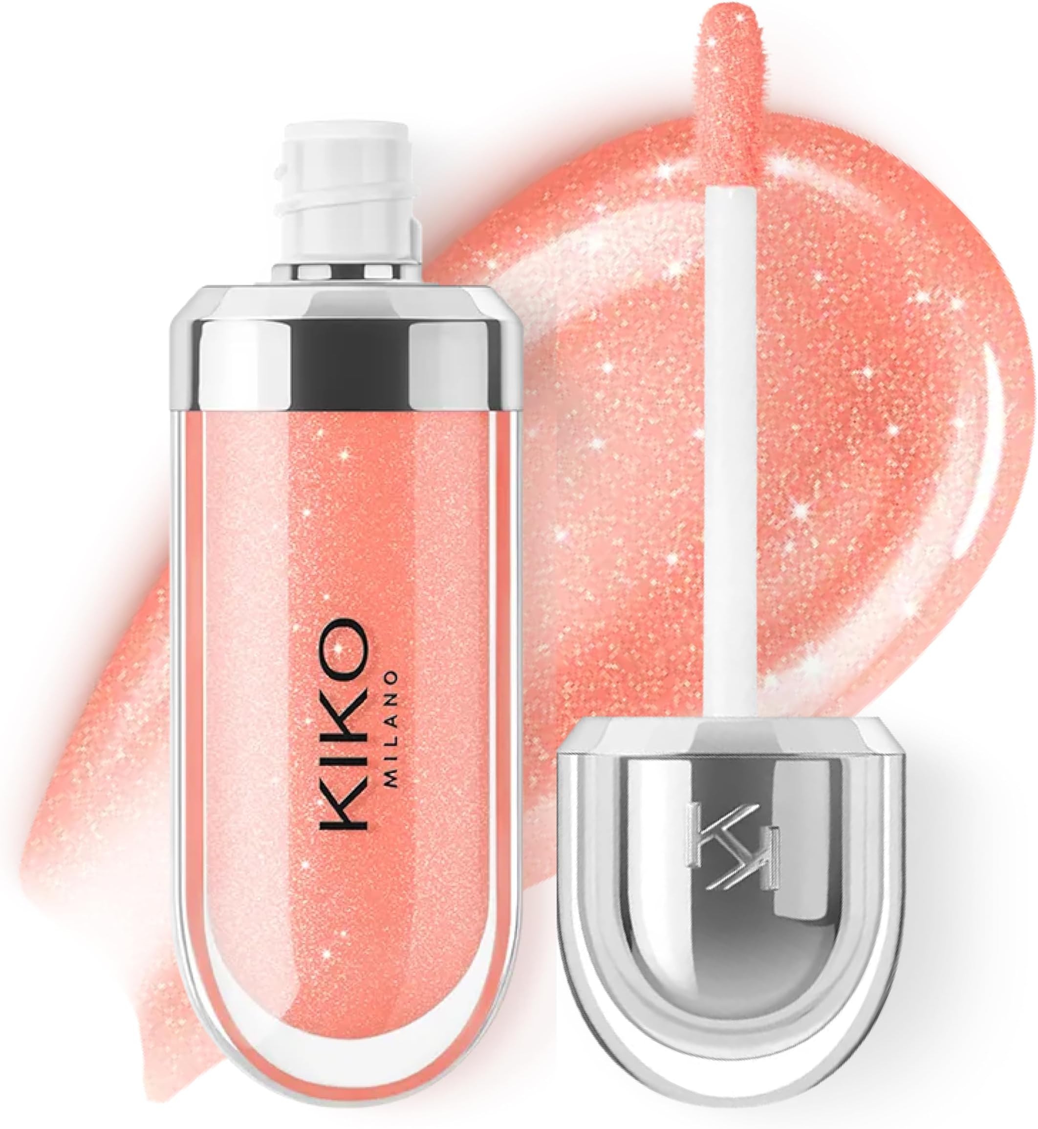 KIKO Milano 3D Hydra Lip-gloss 03 Pearly Apricot, 6.5 ml