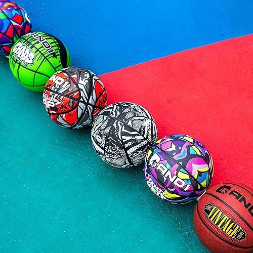 Miniatura 5 de AND1 The Legend - Balón de baloncesto de goma, tamaño oficial 29.5, se vende desinflado (bomba no incluida), talla 7