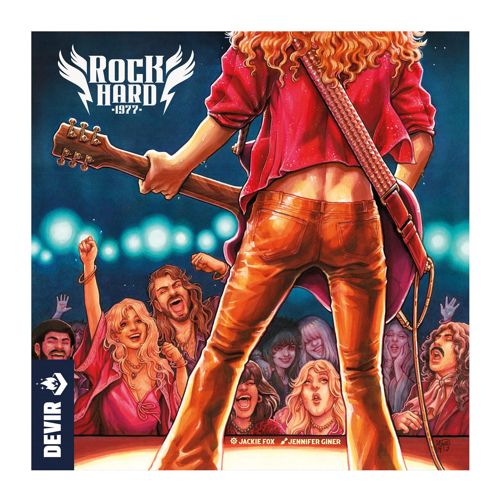 Devir - Rock Hard 1977, Juego de Mesa, Juego de Mesa de Música, Juego de Música, Juego con Amigos, VERSIÓN EN ESPAÑOL (BGROCEN)