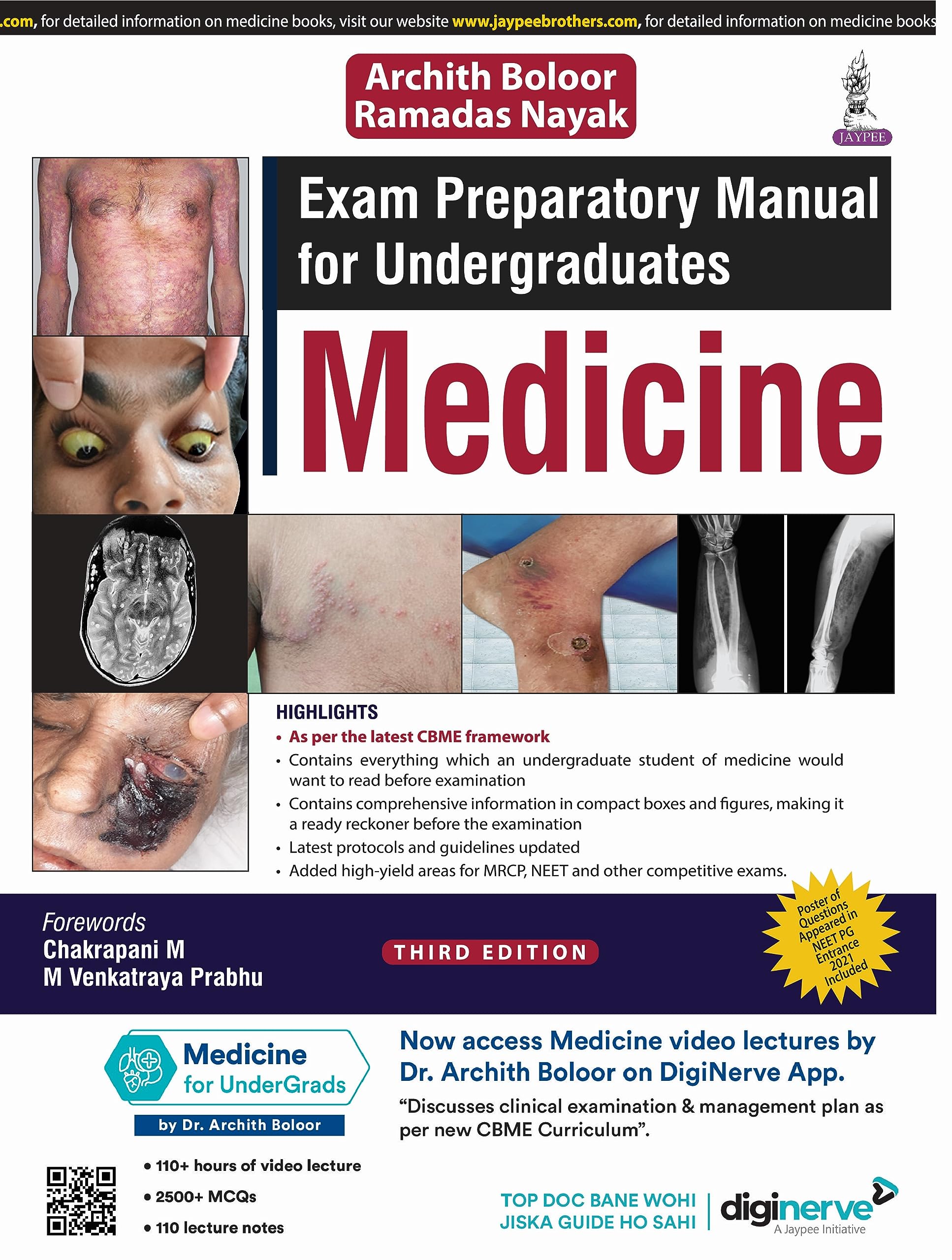 Jaypee Brothers Medical Publishers Exam Preparatory Manual for Undergraduates: Medicine