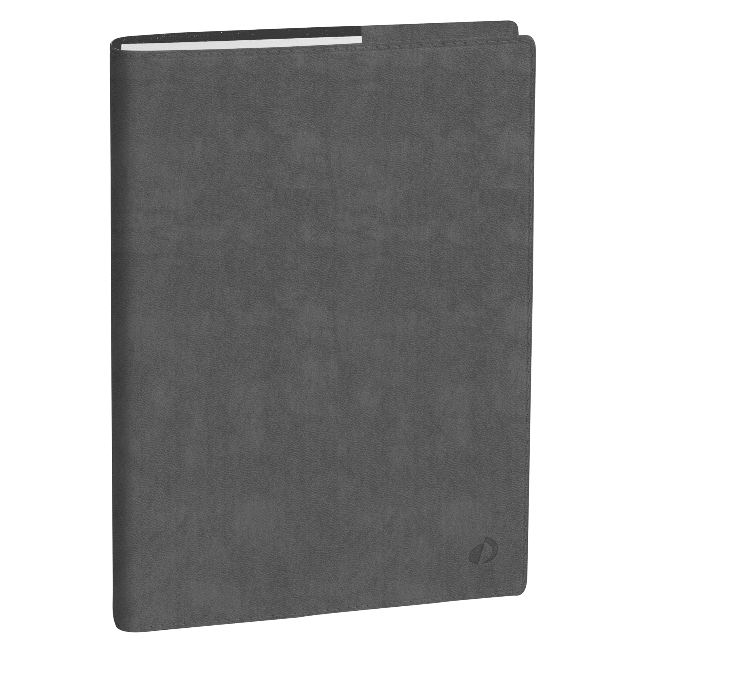 Quo Vadis 024381Q Agenda PRENOTE Lingua Italiana Anno 2027 Colore Grigio Formato A4 21x29;7 cm Settimanale 13 Mesi Dicembre-Dicembre Carta Bianca con rubrica Copertina Amovibile Sintetico Roma