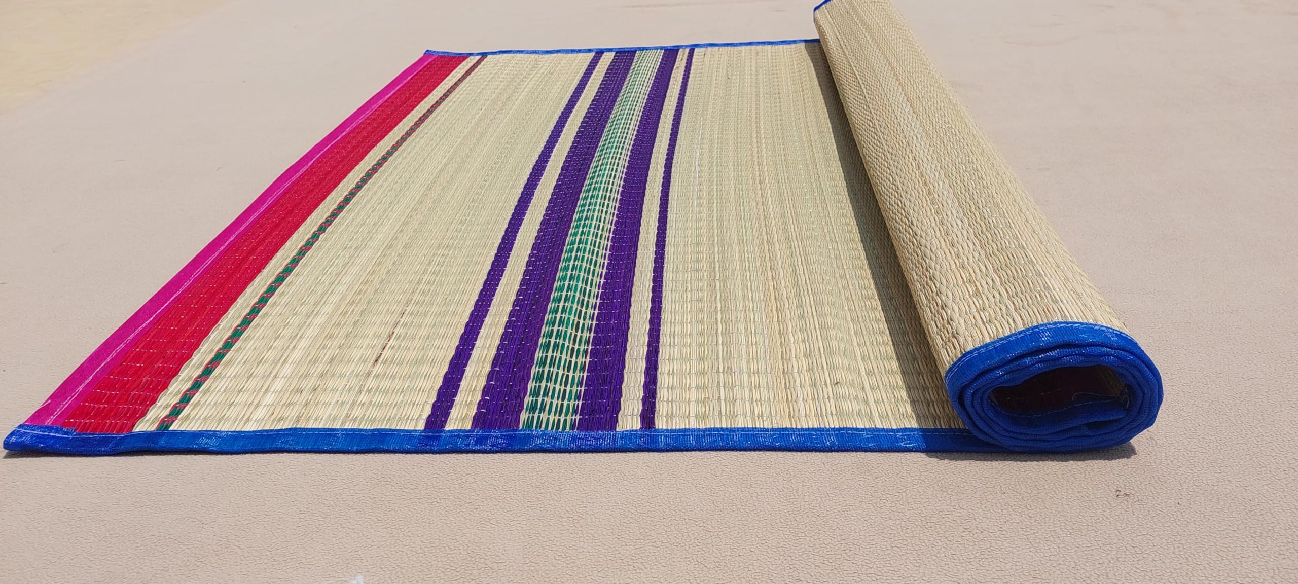 YellowBull Grass mat, Paai, use as a Yoga Mat, Sleeping Mat. Good Natural Cooling Mat Korai Grass, Korai Paai Also Called as Hyra mat, Madurkathi Chatai mat (B0CL322YM3) Amazon Price History, Amazon Price Tracker