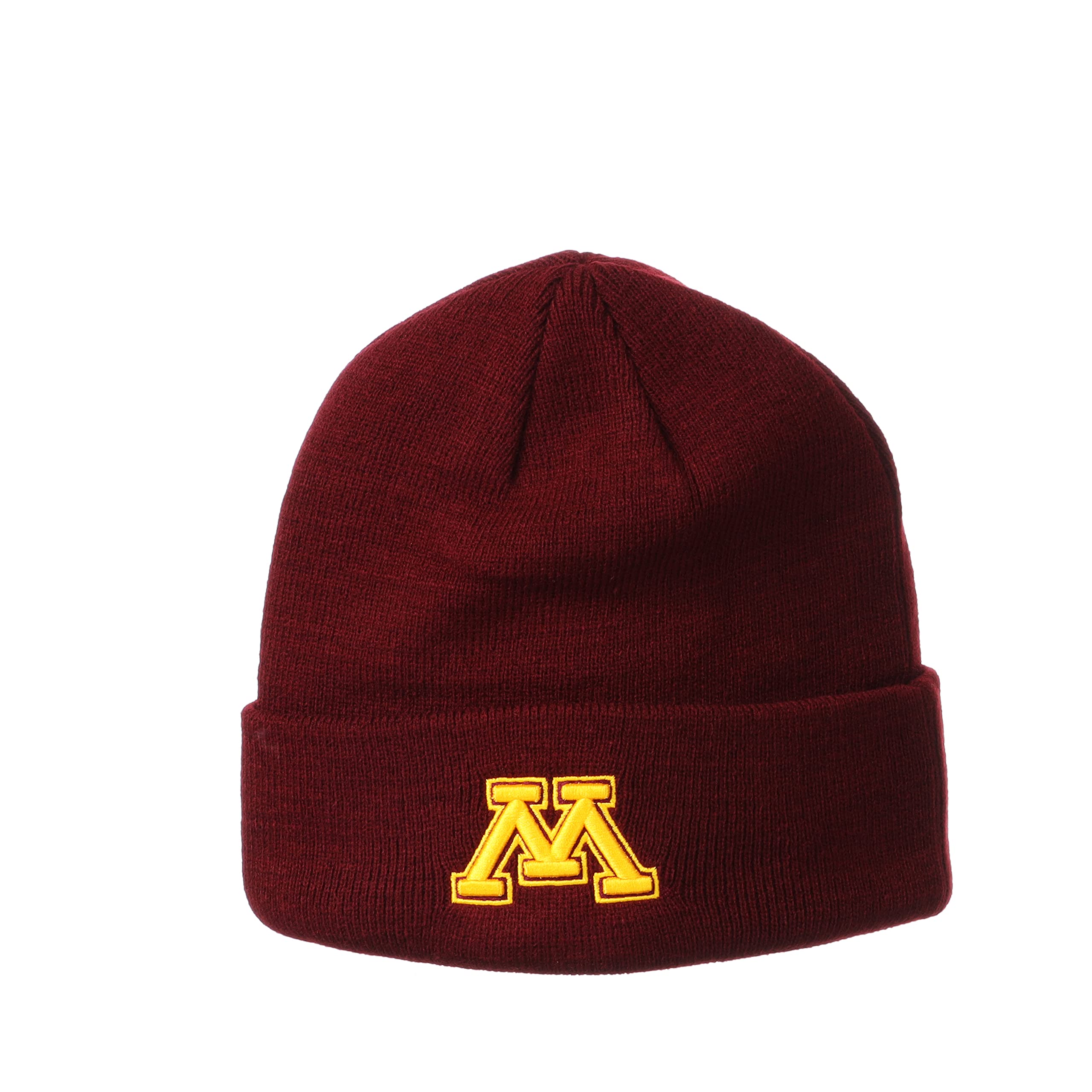 NCAA Minnesota Golden Gophers Mens Cuff Beanie Team Color, Minnesota Golden Gophers Maroon, One Size